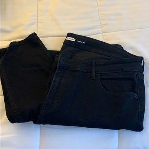 Skinny black jeans
